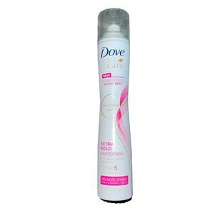 Dove Compressed Micro Mist Level 5 Extra Strong Hold Hairspray 5.5 oz RARE